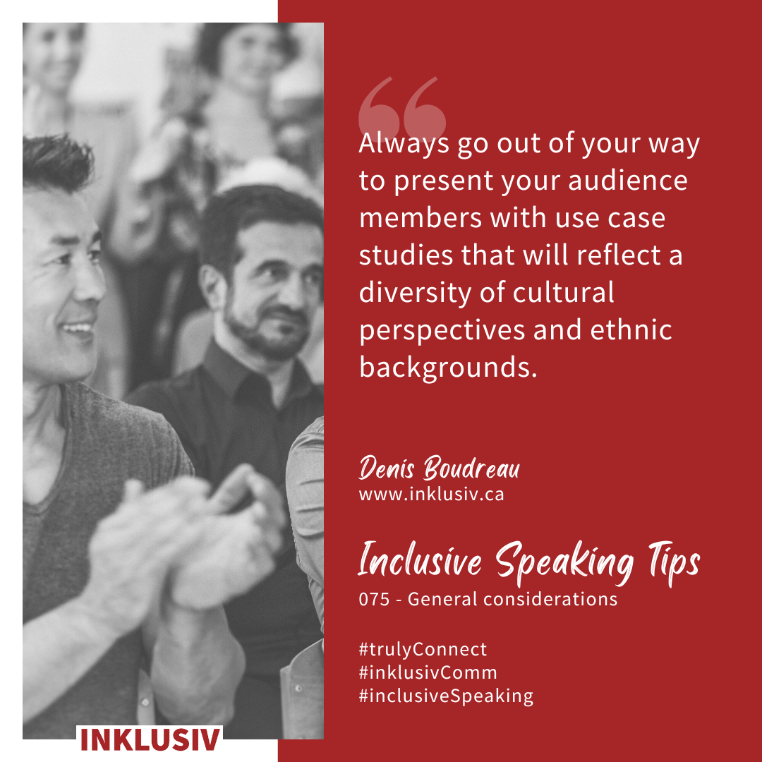 Inclusive Speaking Tip #075 - Inklusiv Communication